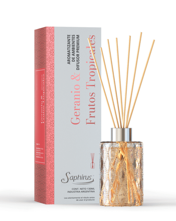 Difusor Premium Geranio & Frutos Tropicales
