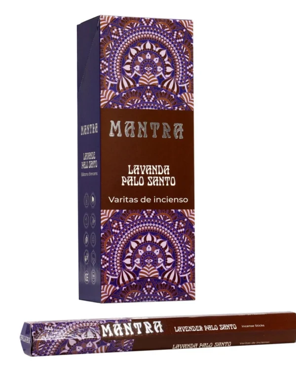 Sahumerio Hexagonal Mantra - Lavanda & Palo Santo