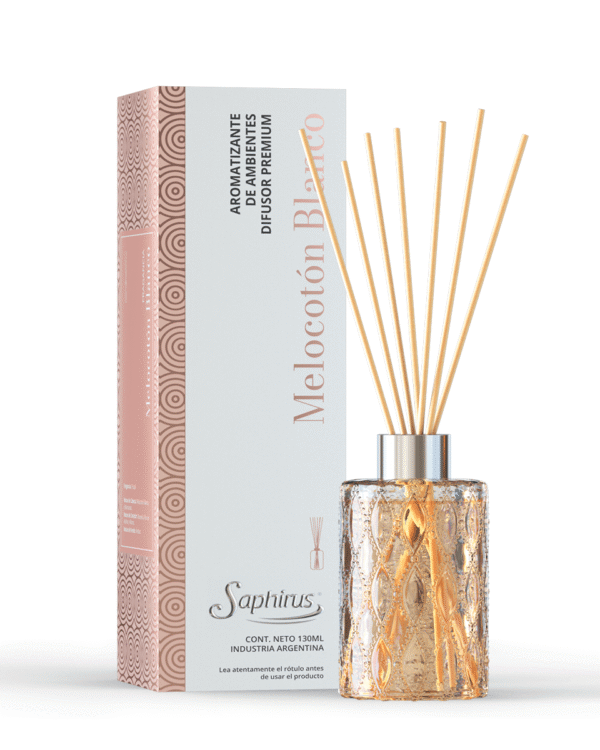 Difusor Premium Melocoton Blanco