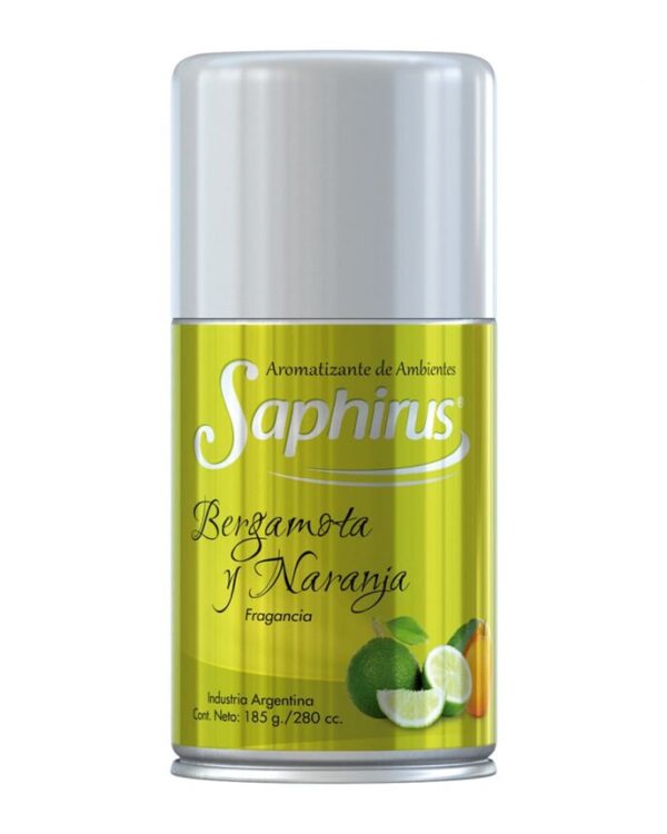Aerosol Bergamota y Naranja SAPHIRUS