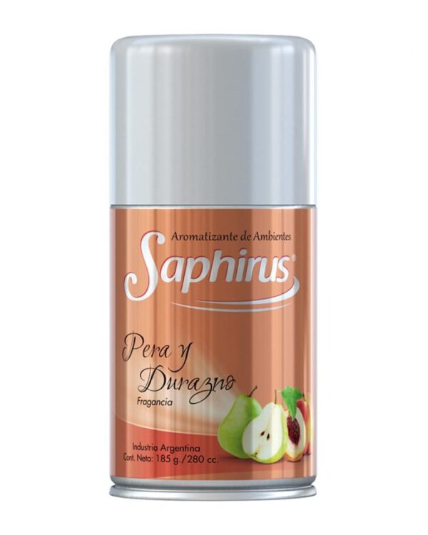 Aerosol Pera y Durazno SAPHIRUS
