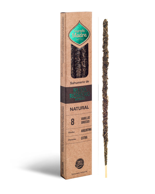 Palo Santo Natural con RUDA ROMERO INCIENSO