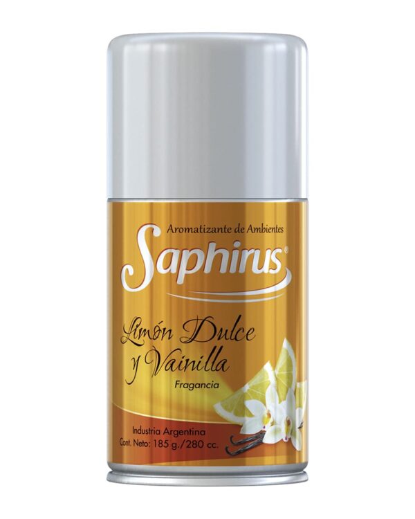 Aerosol Limon Dulce y Vainilla SAPHIRUS